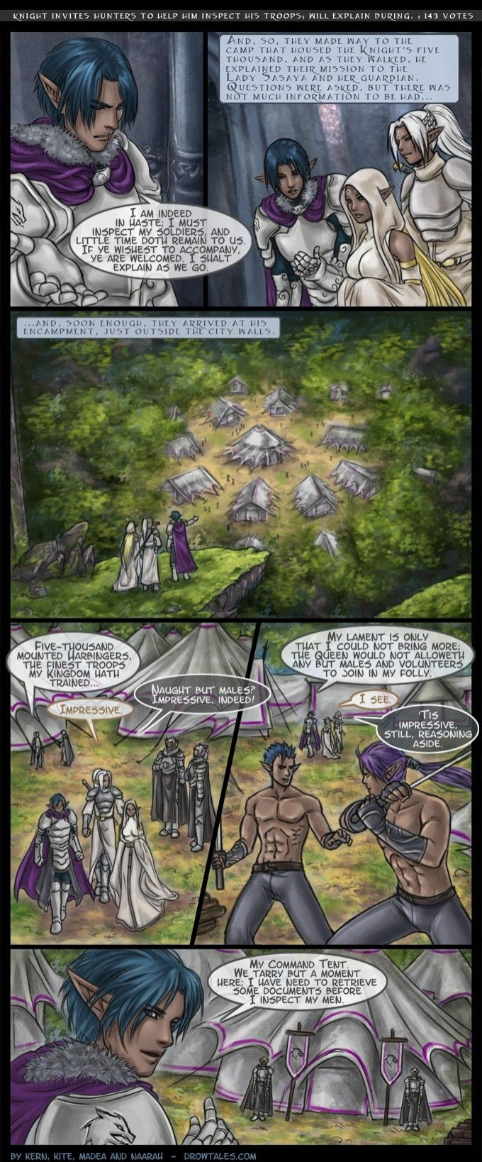 [Drowtales.com - Daydream 2] Chapter 8. Goddess' knight
