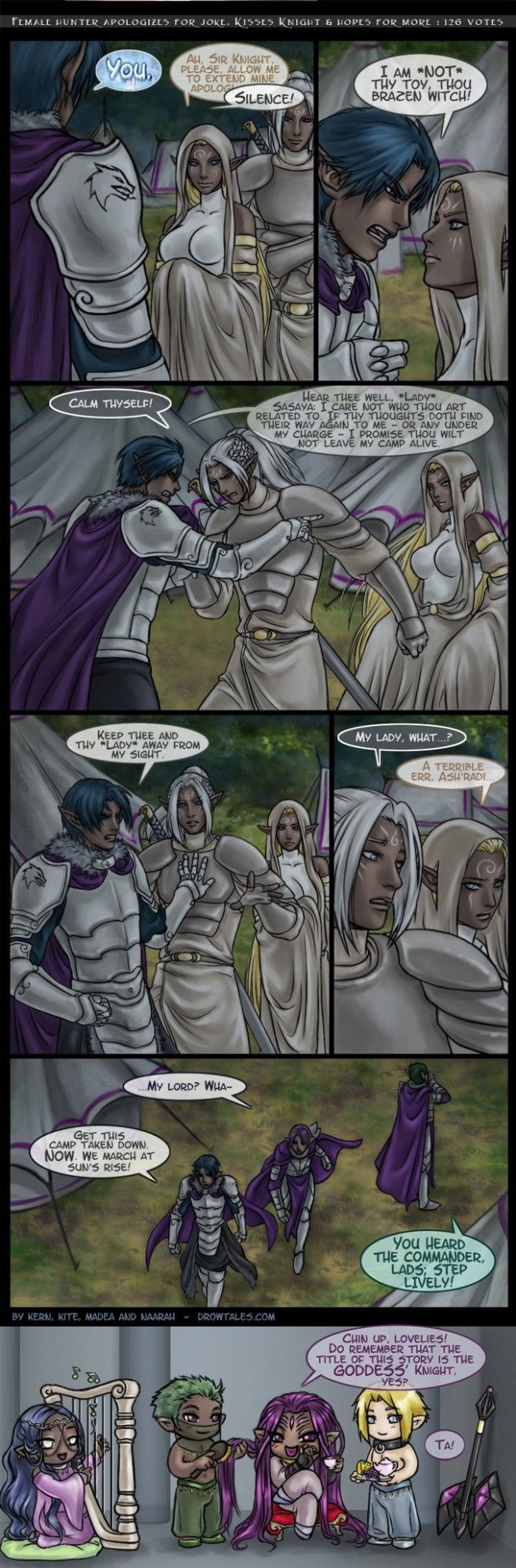[Drowtales.com - Daydream 2] Chapter 8. Goddess' knight