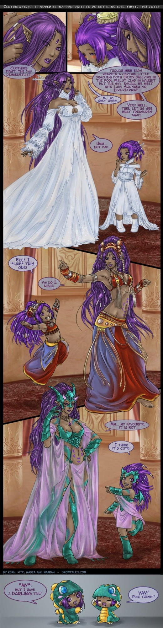 [Drowtales.com - Daydream 2] Chapter 8. Goddess' knight
