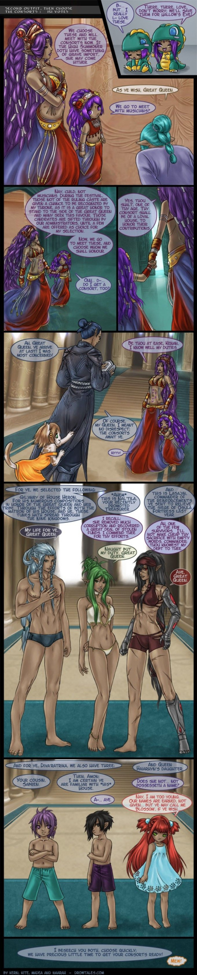 [Drowtales.com - Daydream 2] Chapter 8. Goddess' knight