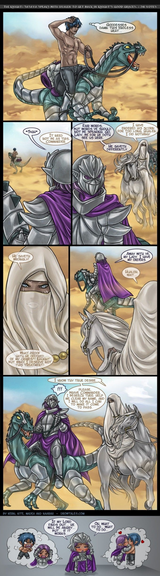[Drowtales.com - Daydream 2] Chapter 8. Goddess' knight