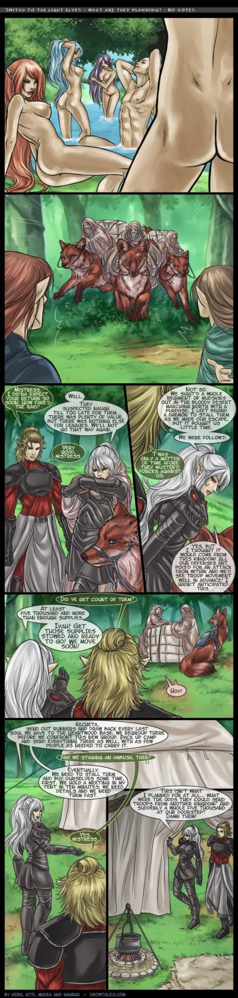 [Drowtales.com - Daydream 2] Chapter 8. Goddess' knight
