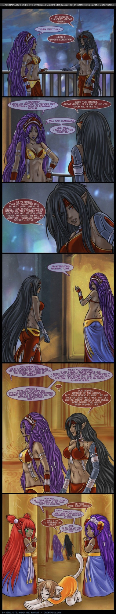 [Drowtales.com - Daydream 2] Chapter 8. Goddess' knight