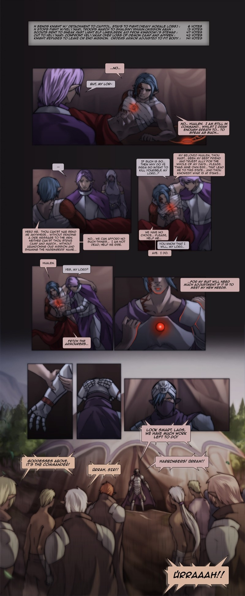 [Drowtales.com - Daydream 2] Chapter 8. Goddess' knight