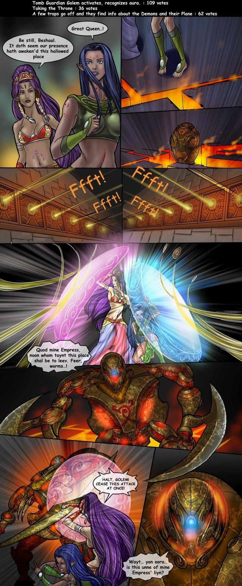 [Drowtales.com - Daydream 2] Chapter 8. Goddess' knight