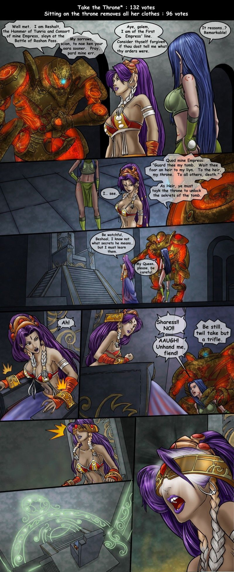 [Drowtales.com - Daydream 2] Chapter 8. Goddess' knight