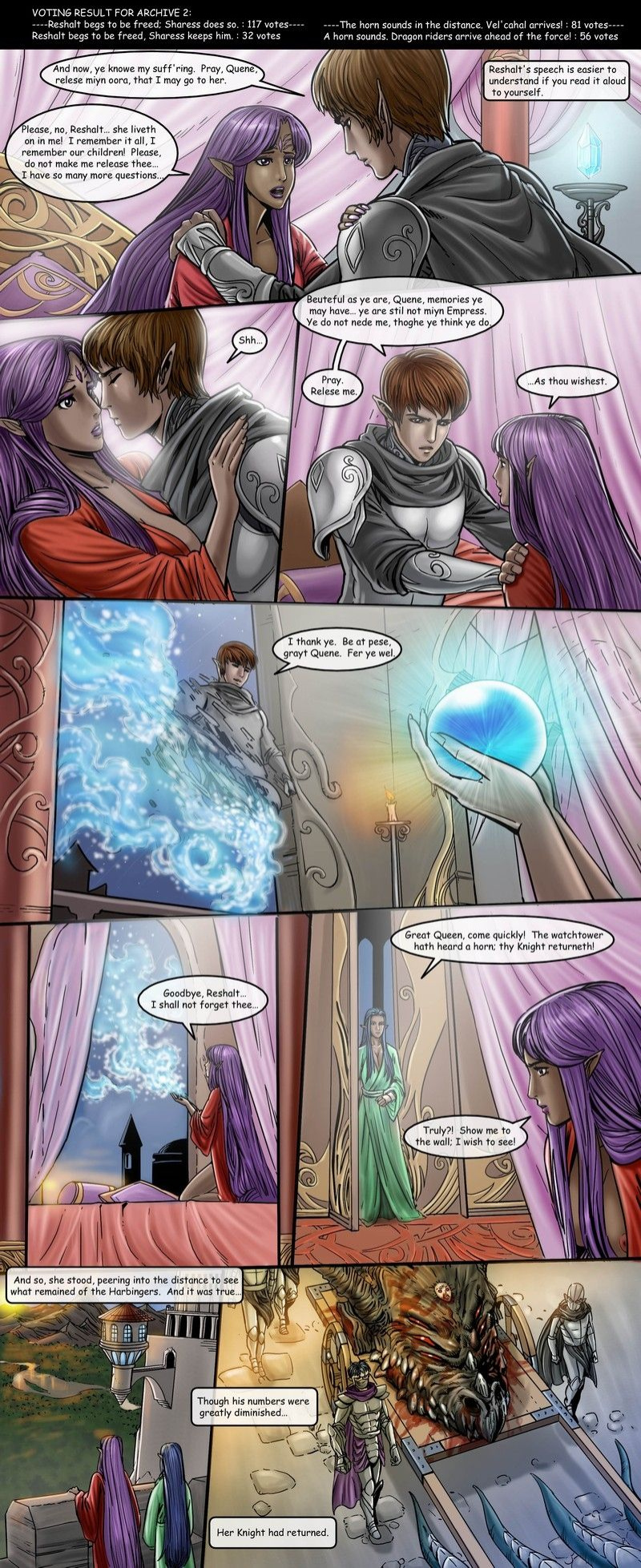 [Drowtales.com - Daydream 2] Chapter 8. Goddess' knight