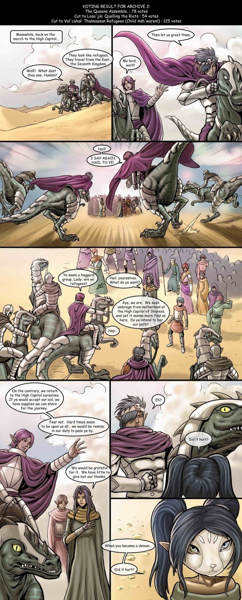 [Drowtales.com - Daydream 2] Chapter 8. Goddess' knight