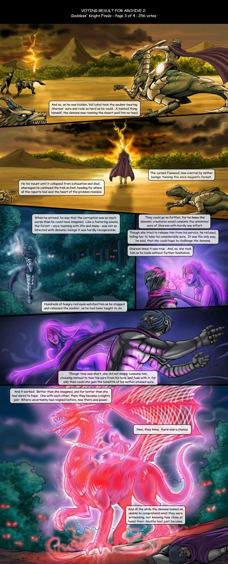 [Drowtales.com - Daydream 2] Chapter 8. Goddess' knight