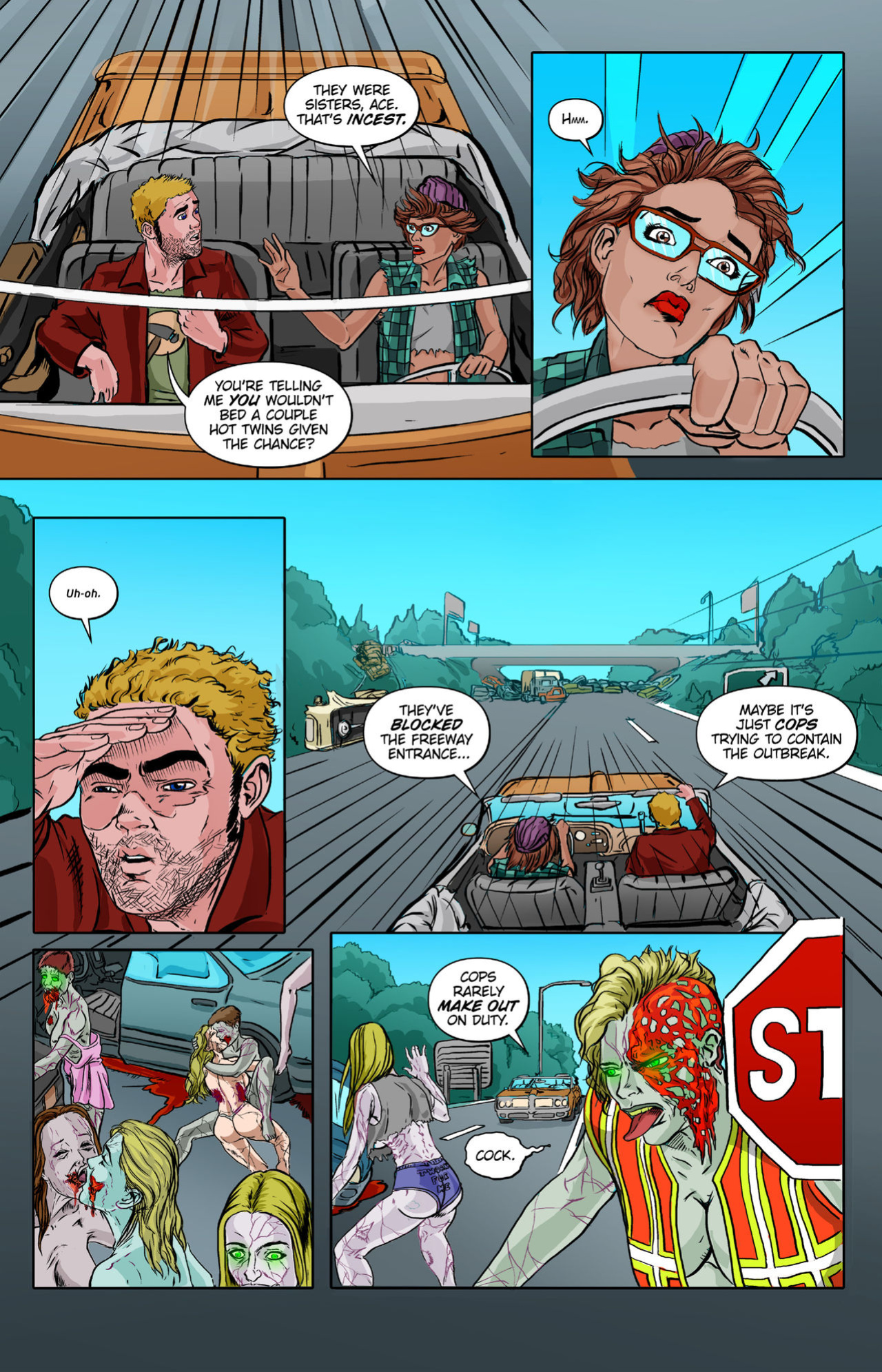 Lesbian Zombies From Outer Space #4