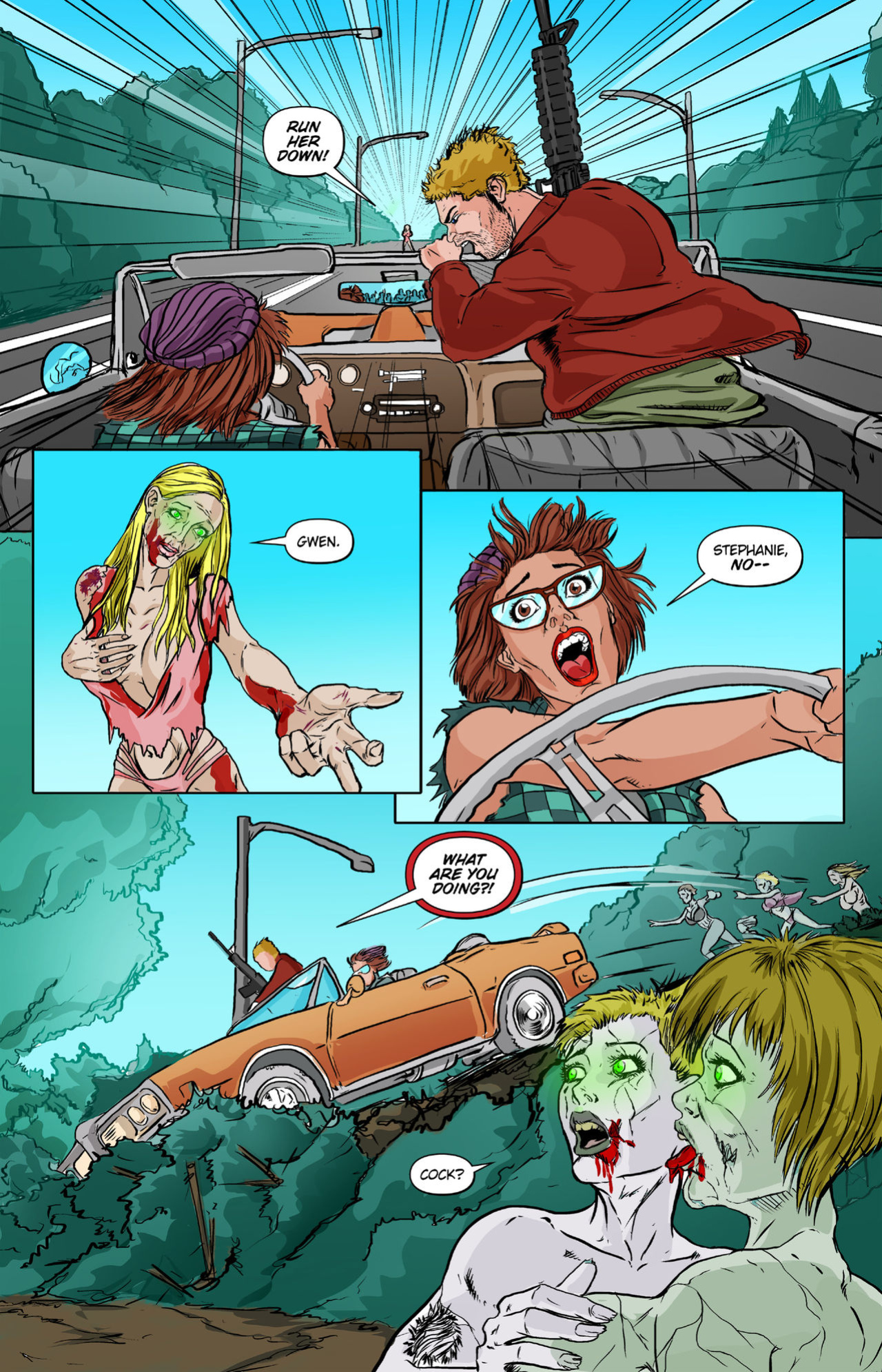 Lesbian Zombies From Outer Space #4