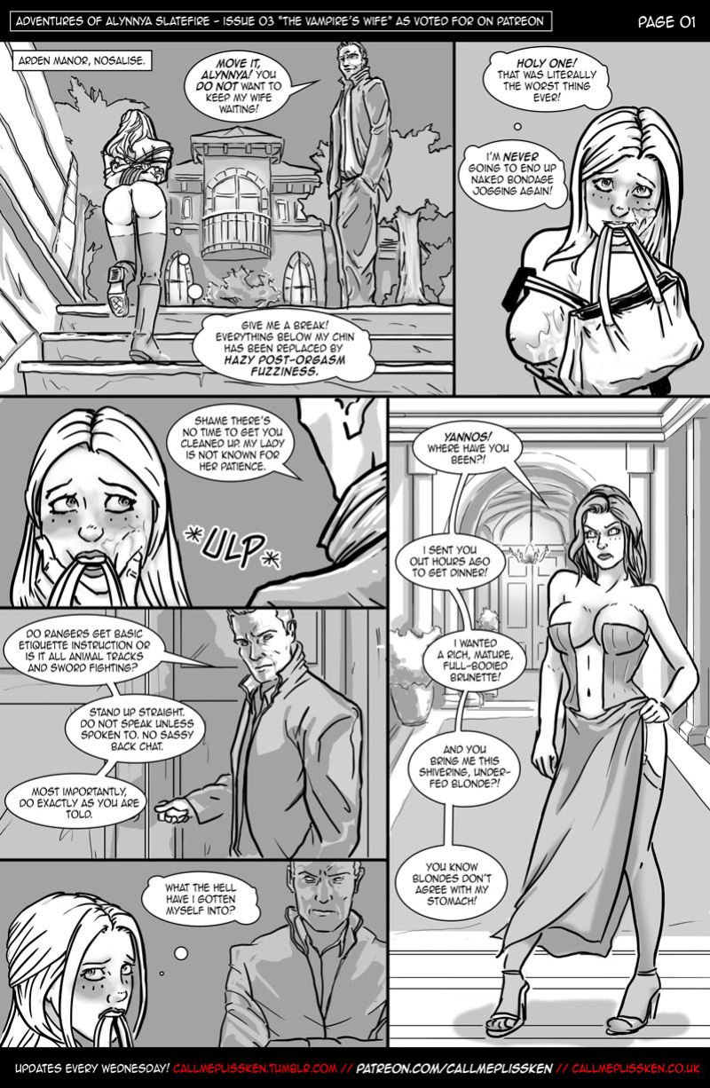 [CallMePlisskin] Adventures of Alynnya Slatefire - Issue 03 - COMPLETE