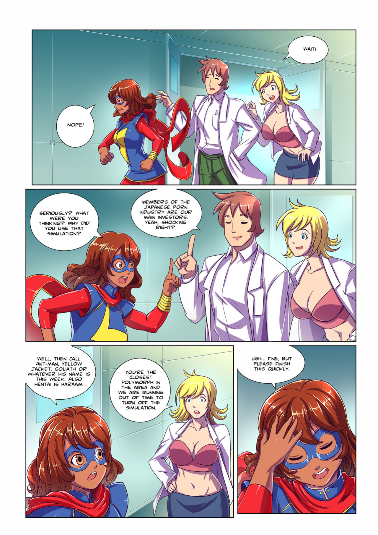 (Bokuman) Virtual Nightmare (Ms Marvel) -COMPLETE-