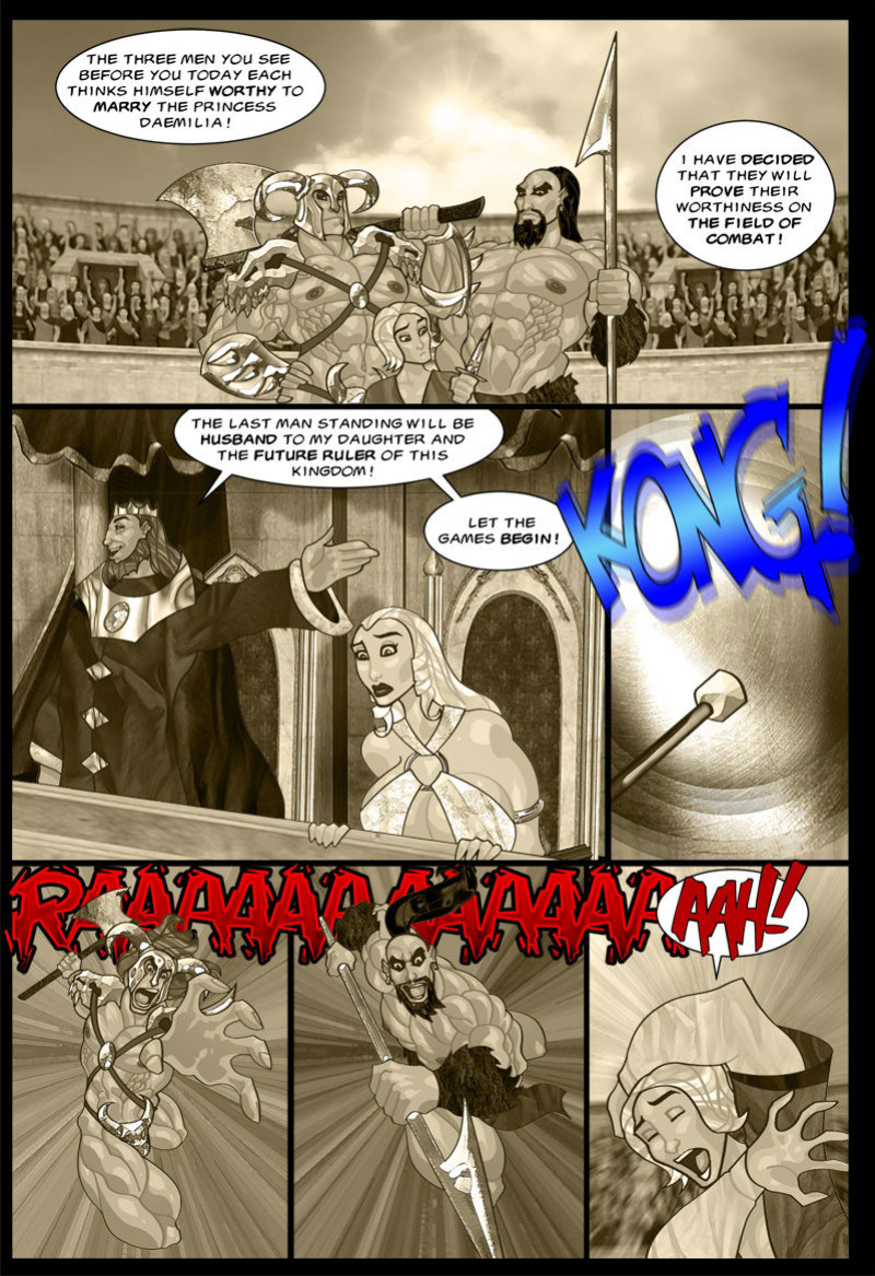 The Savage Sword of Sharona: 3 Throne of Games