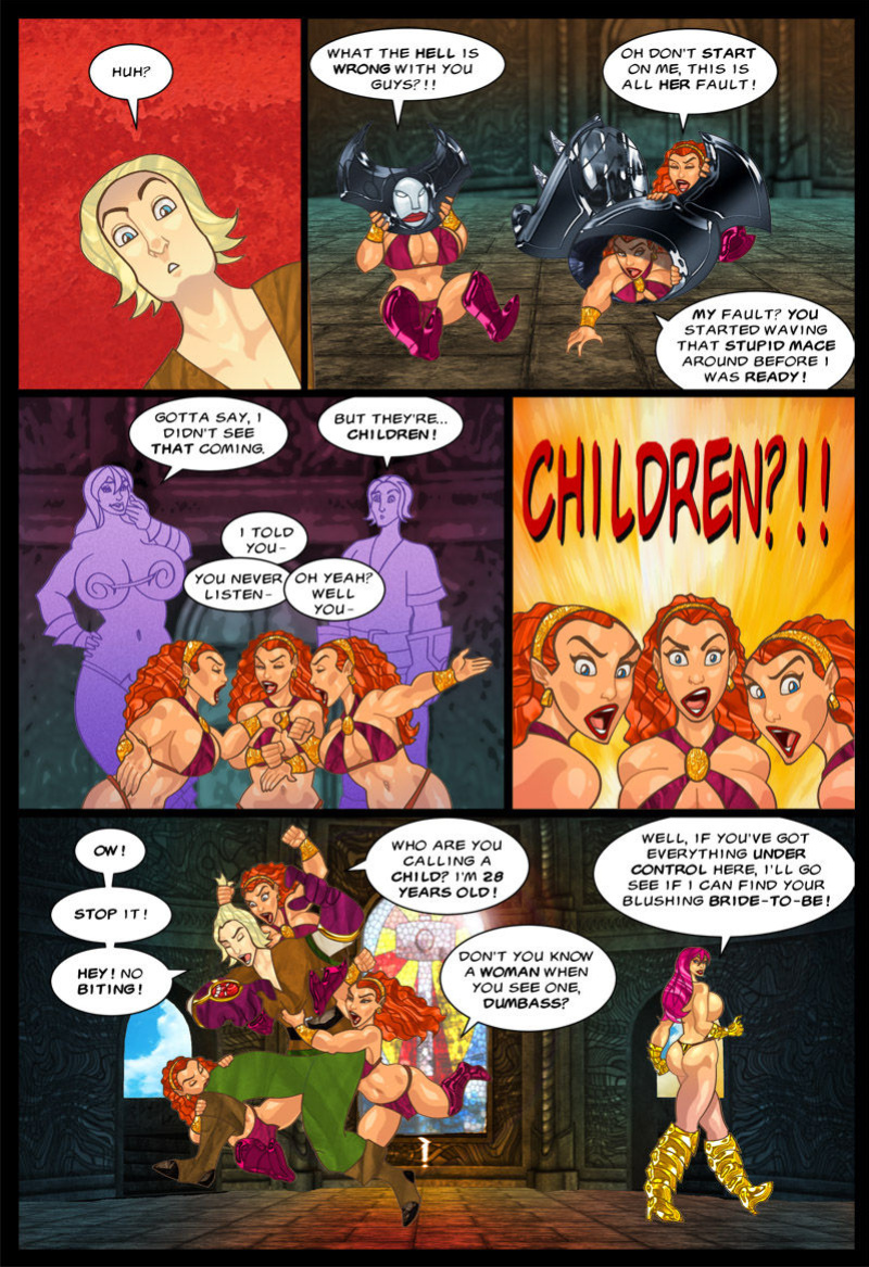 The Savage Sword of Sharona: 3 Throne of Games