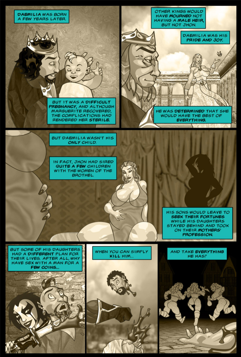 The Savage Sword of Sharona: 3 Throne of Games