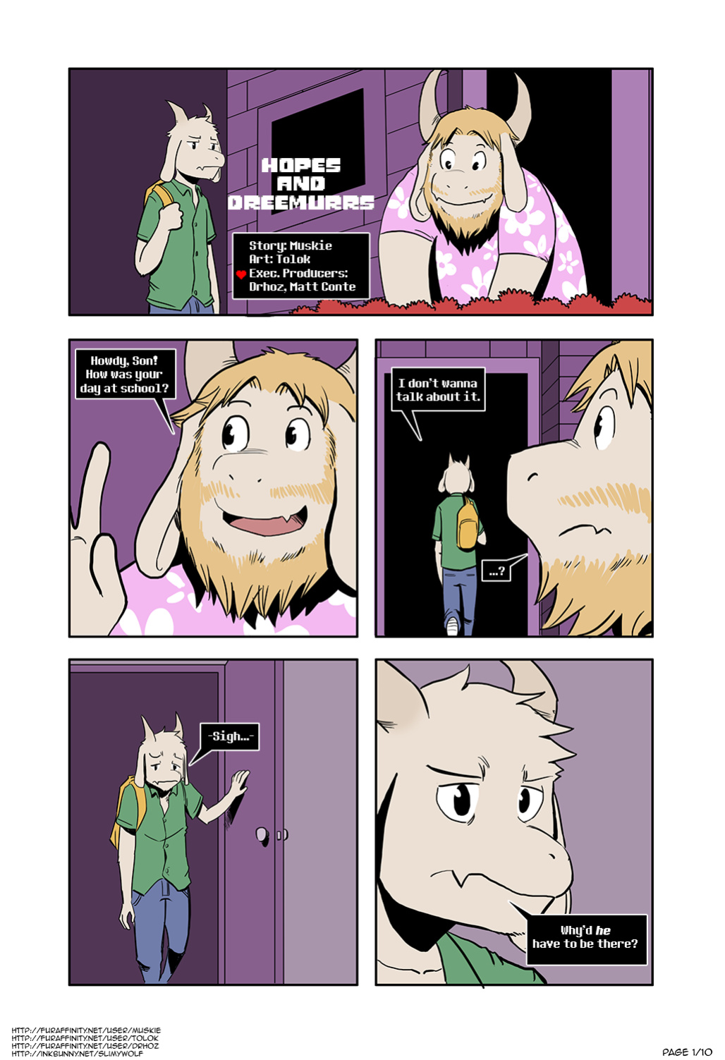Hopes And Dreemurrs (Undertale)