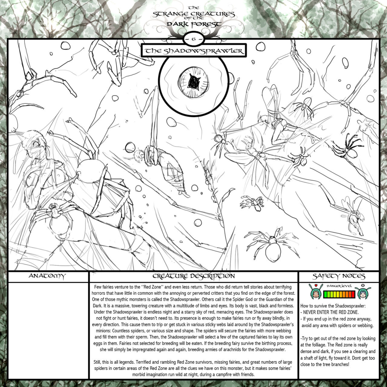 [Bobbydando] Fairies vs Tentacles Bonus Art Year 1