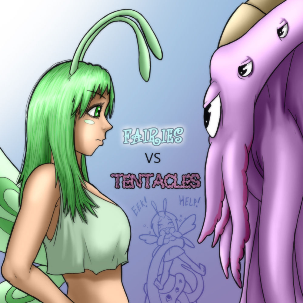 [Bobbydando] Fairies vs Tentacles Bonus Art Year 1
