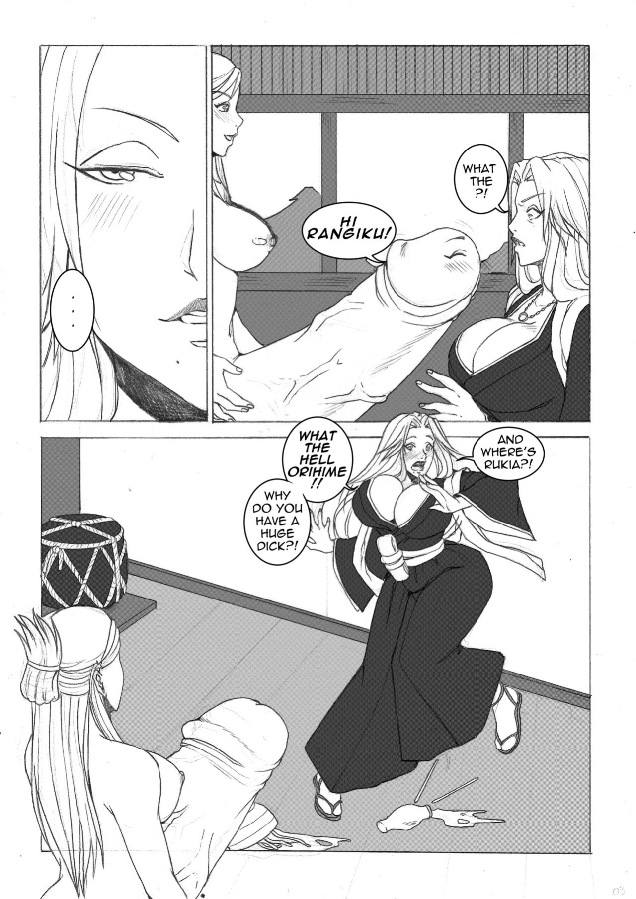 [h-panda] Orihime x Rangiku