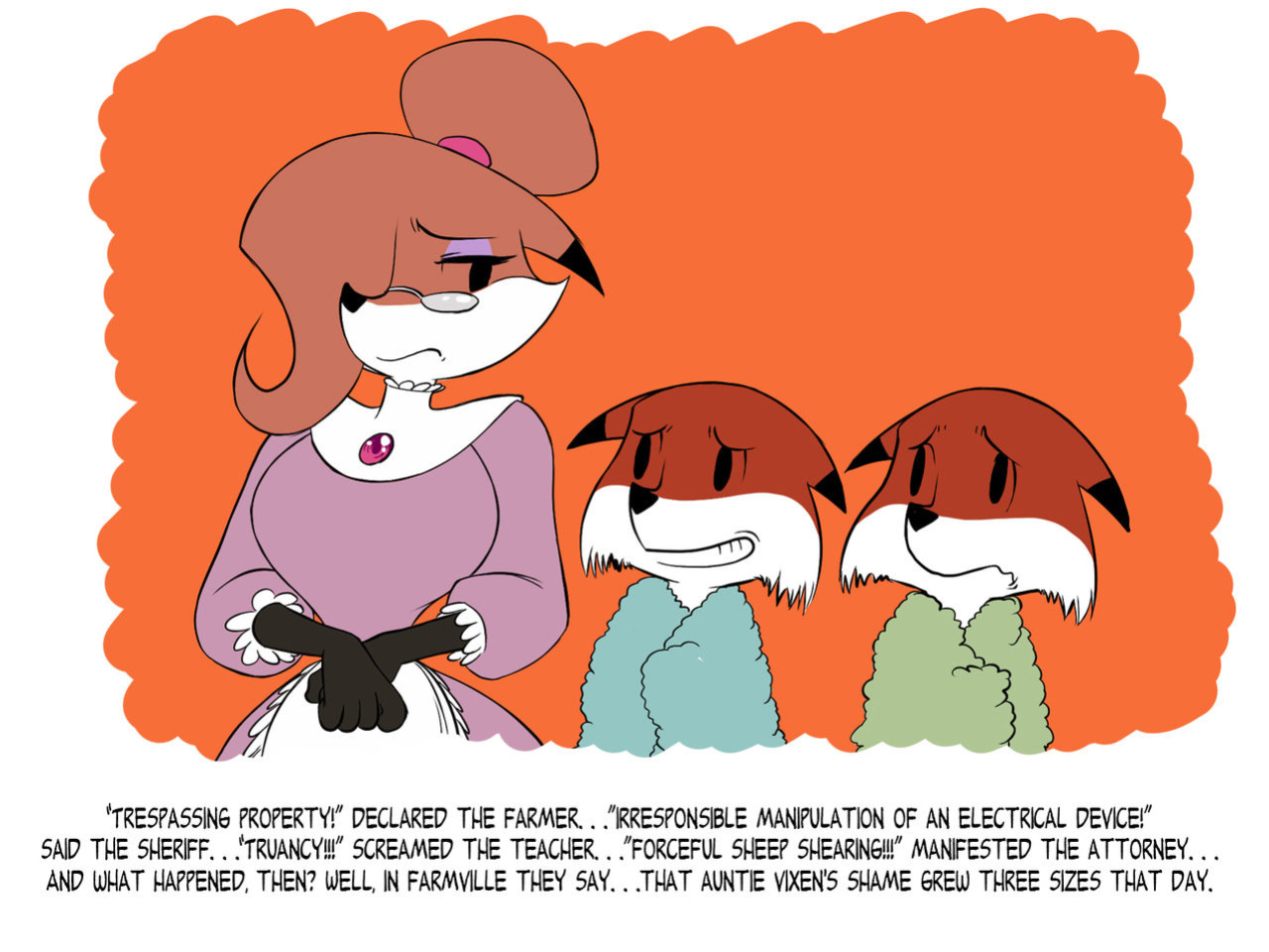 [Chochie] The Tale of Auntie Vixen