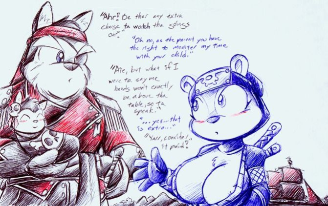 The Adventures of A Freelance Wet Nursemaid Ninja by drakefenwick