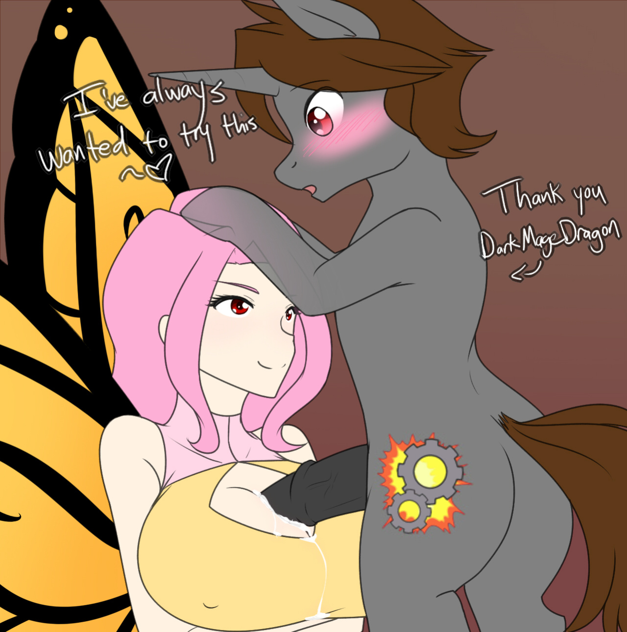 [JonFawkes] Strip Chaos Butterfly (My Little Pony: Friendship is Magic)