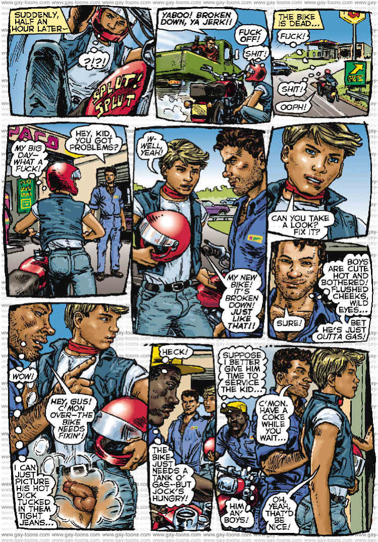 [Oliver Frey] Bike Boy