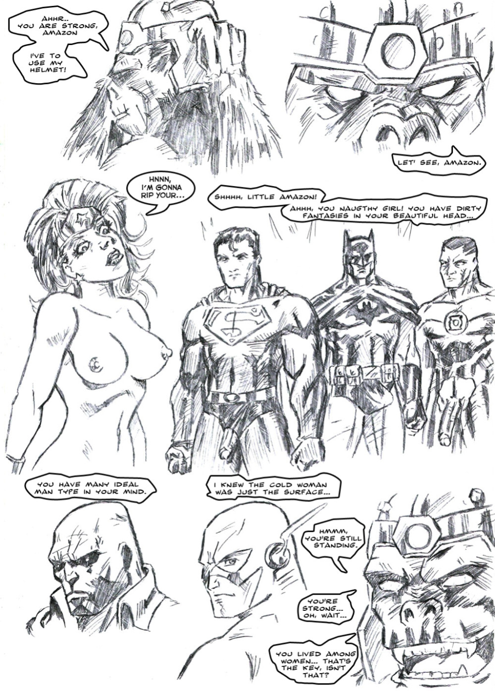 [Hent] Justice League Unlimited XXX