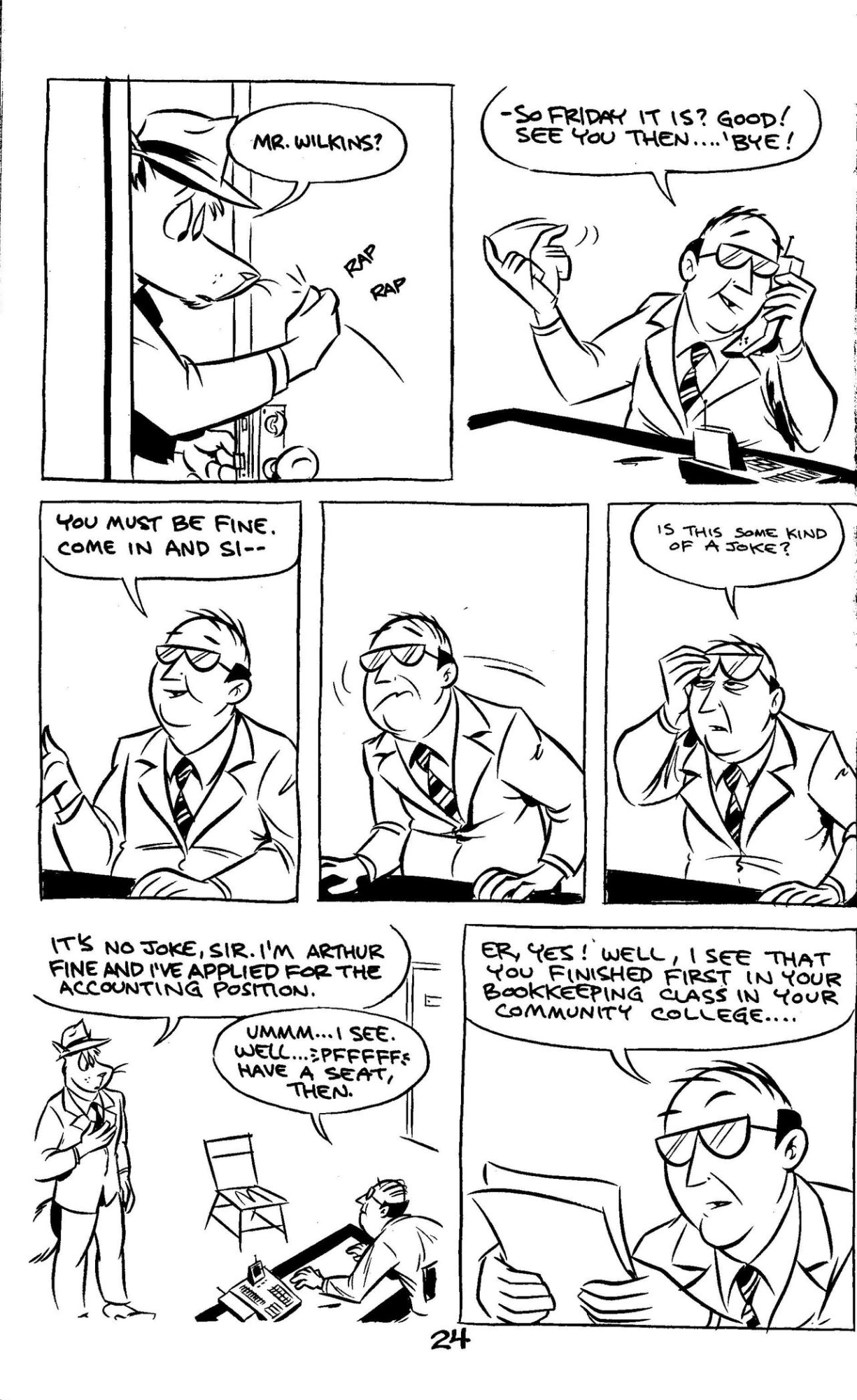 [Mike Kazaleh] The Suit