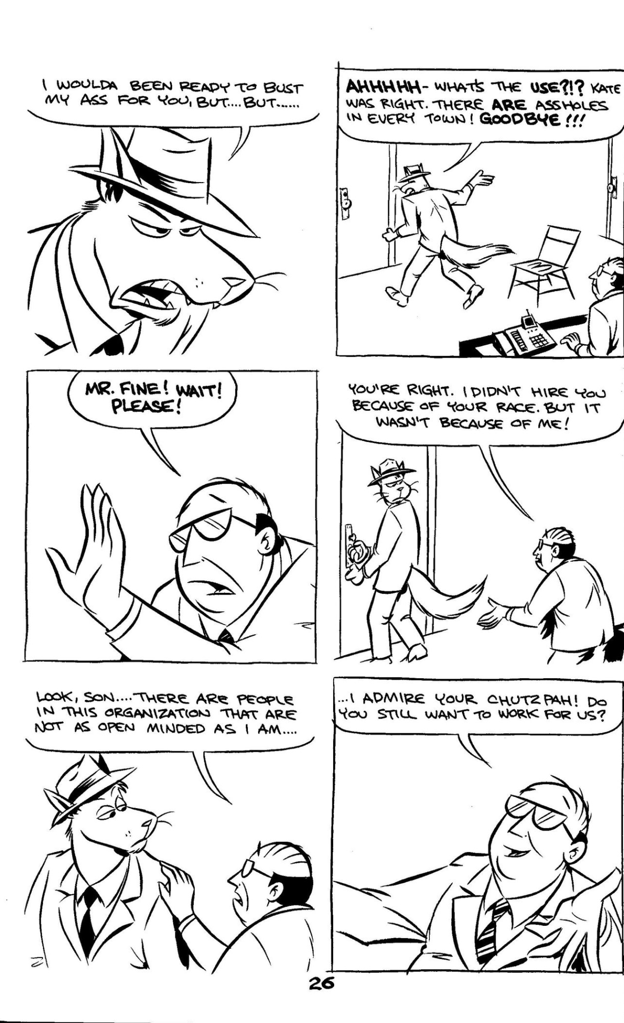 [Mike Kazaleh] The Suit