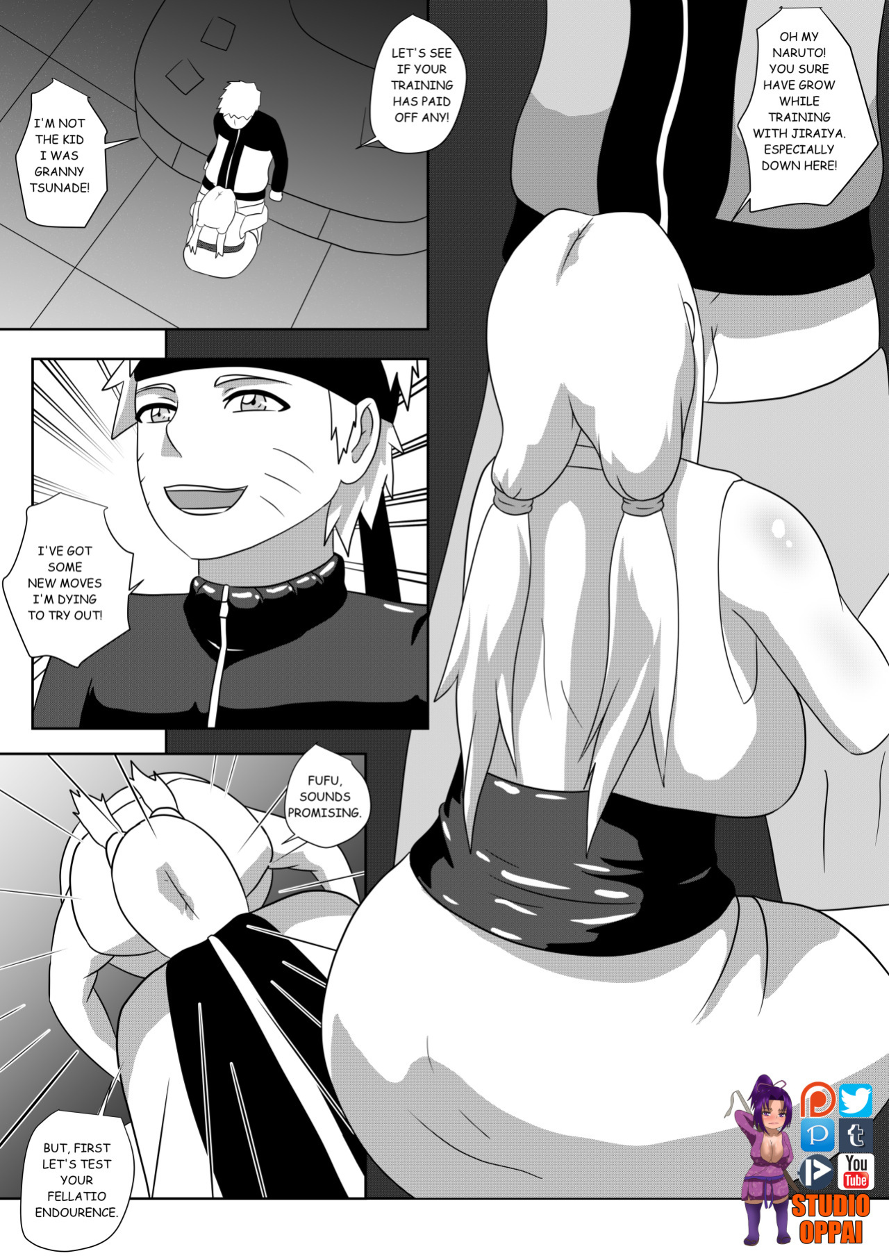 [Studio Oppai] Naruto X Tsunade