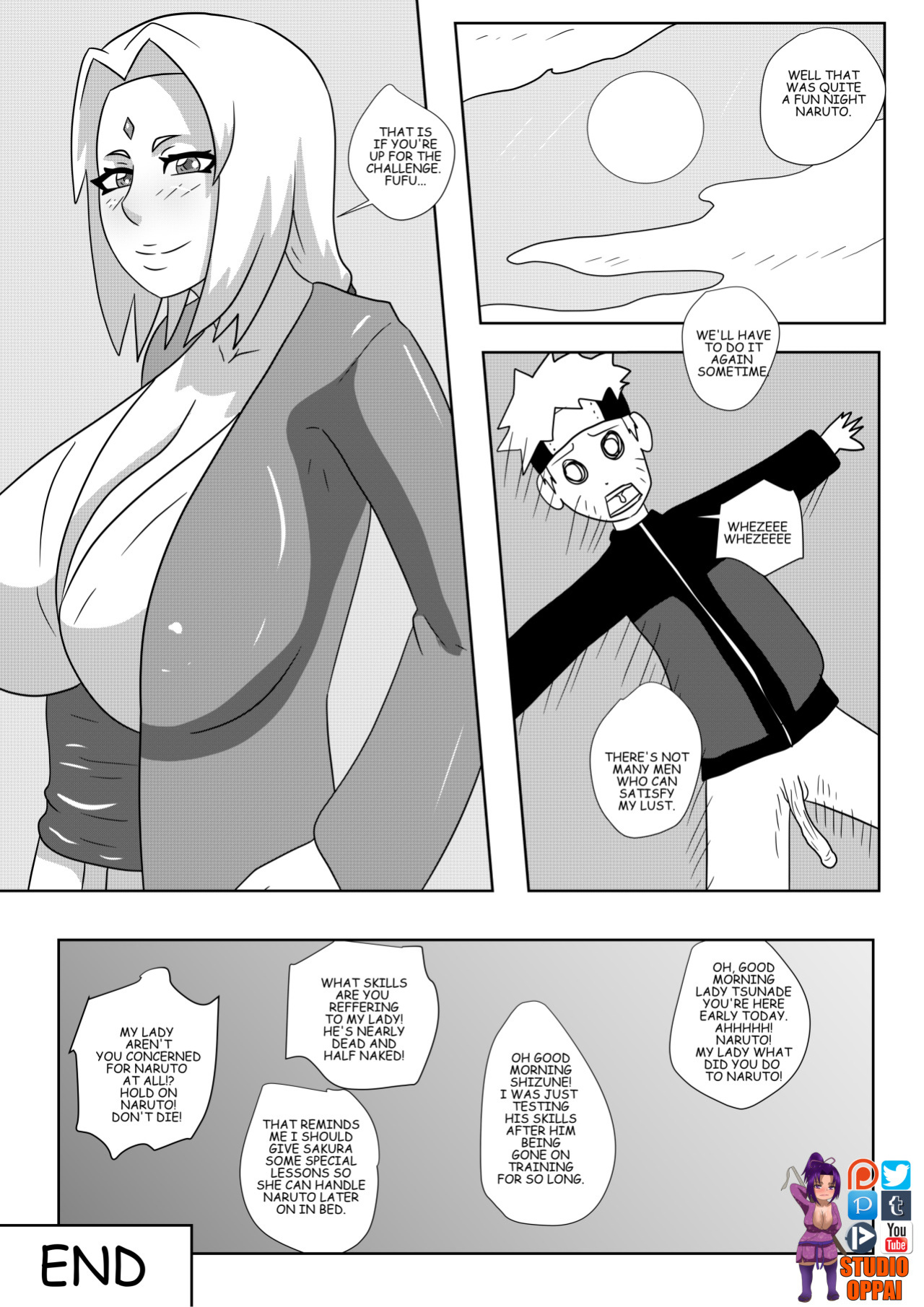 [Studio Oppai] Naruto X Tsunade