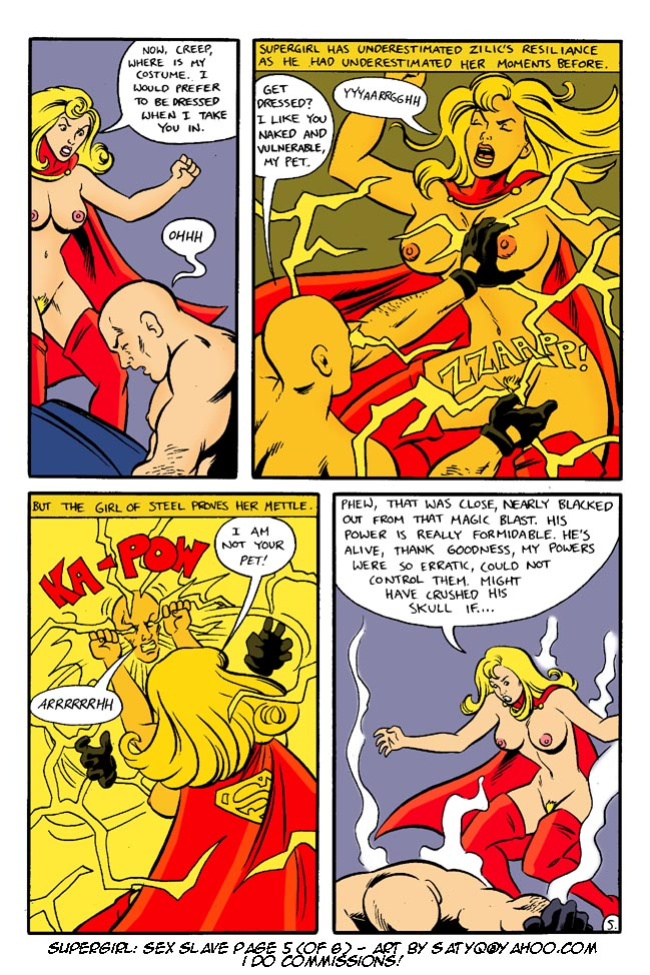 [Satyq] Supergirl Sex Slave (Superman)