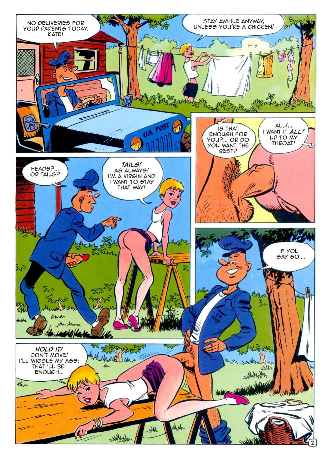 [Gast (Andre Amouriq)] Cockeye The Tail-er [english] {Donnie B. & Stelios}