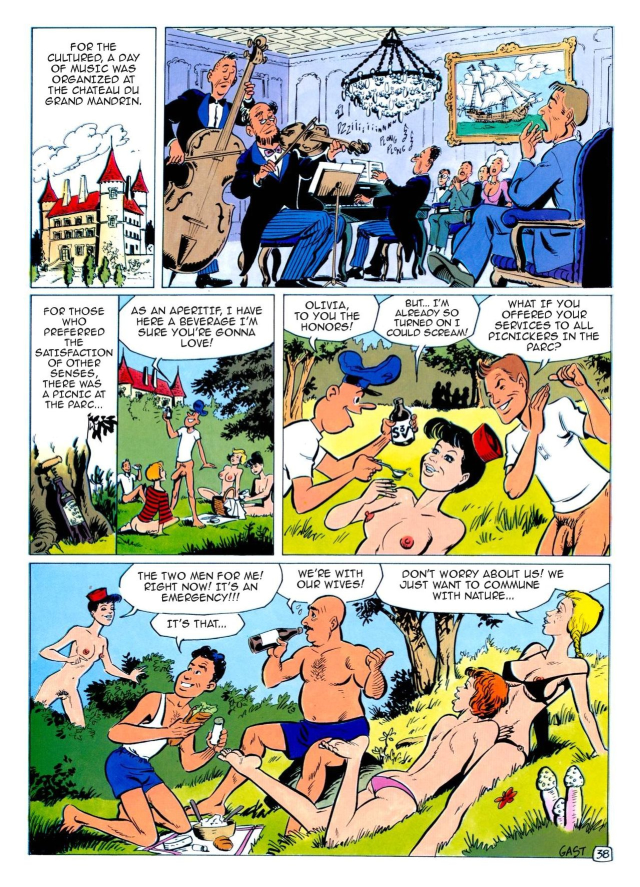[Gast (Andre Amouriq)] Cockeye The Tail-er [english] {Donnie B. & Stelios}