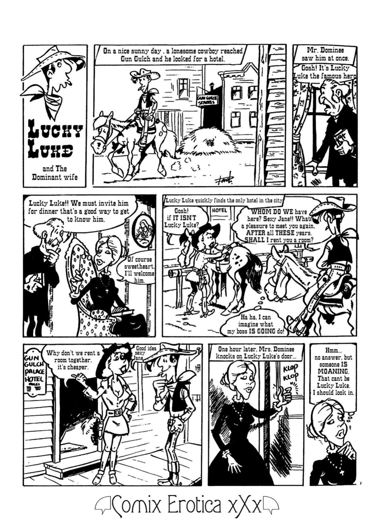 [Schuurmans] The Sex-Adventures of Lucky Luke [english]
