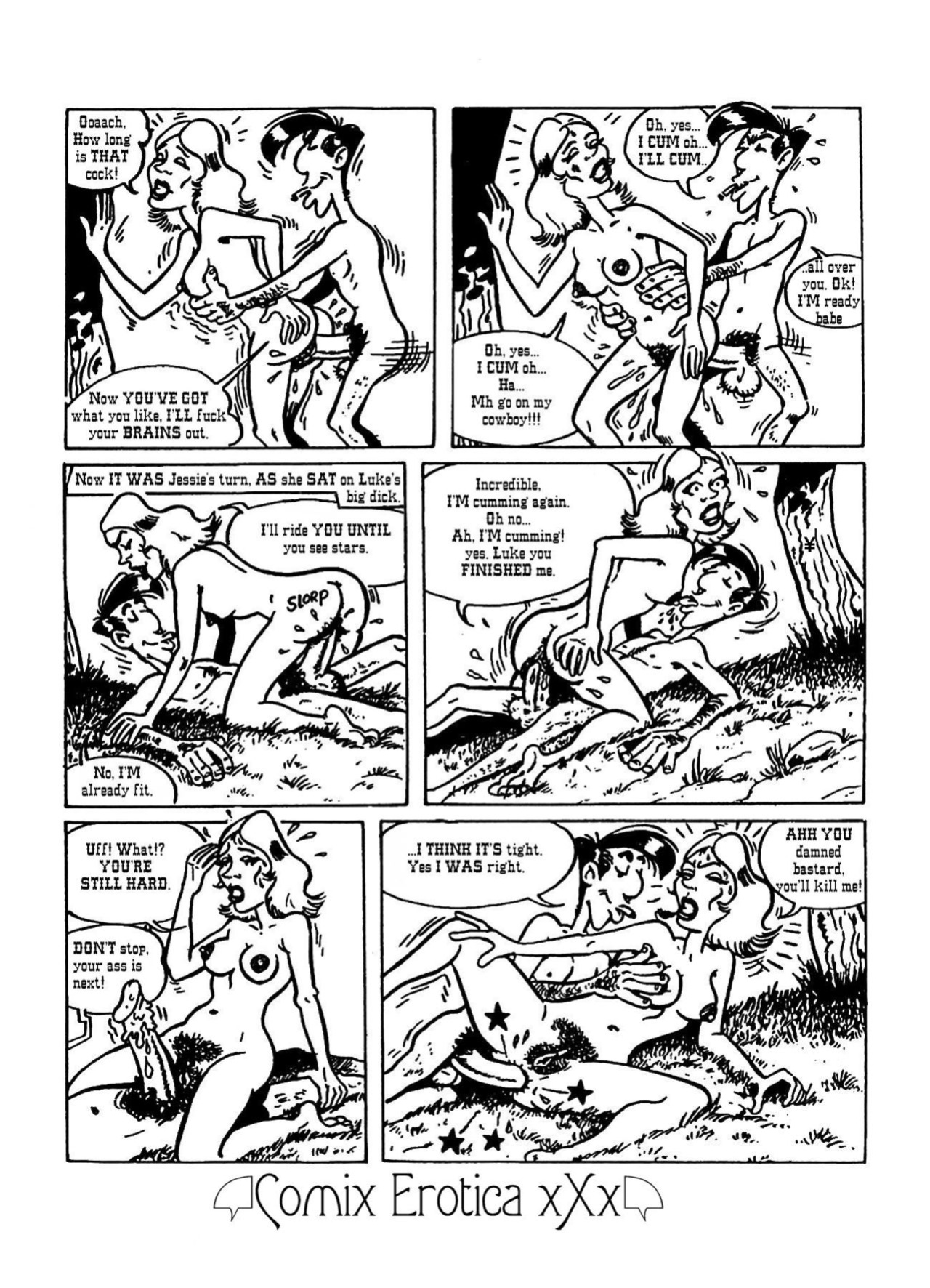 [Schuurmans] The Sex-Adventures of Lucky Luke [english]