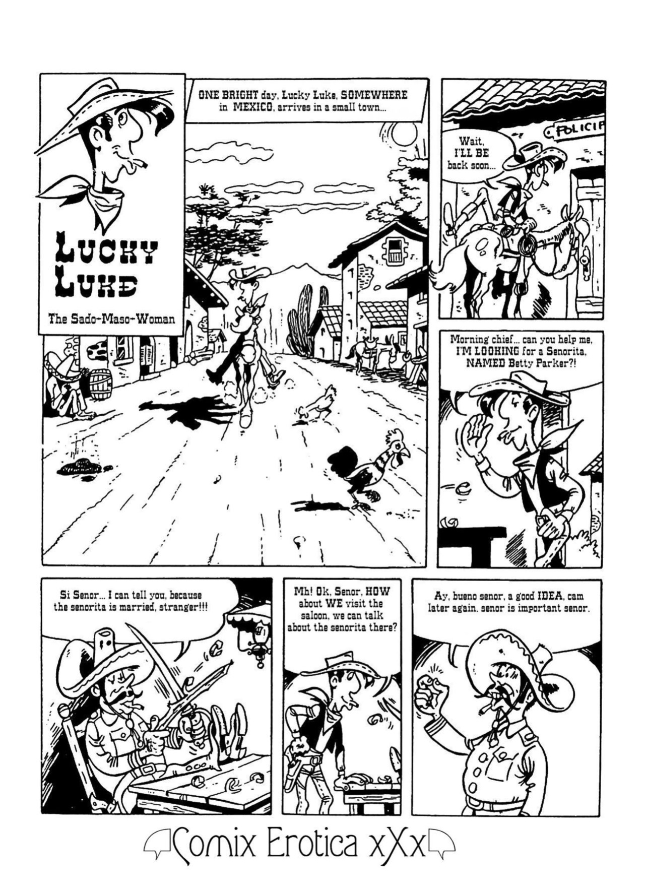 [Schuurmans] The Sex-Adventures of Lucky Luke [english]