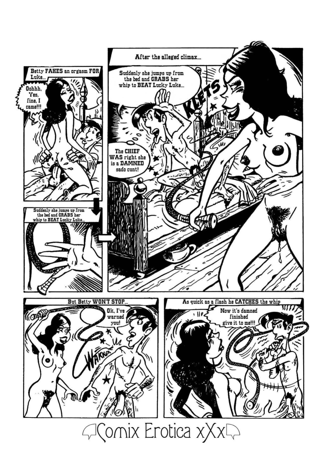 [Schuurmans] The Sex-Adventures of Lucky Luke [english]