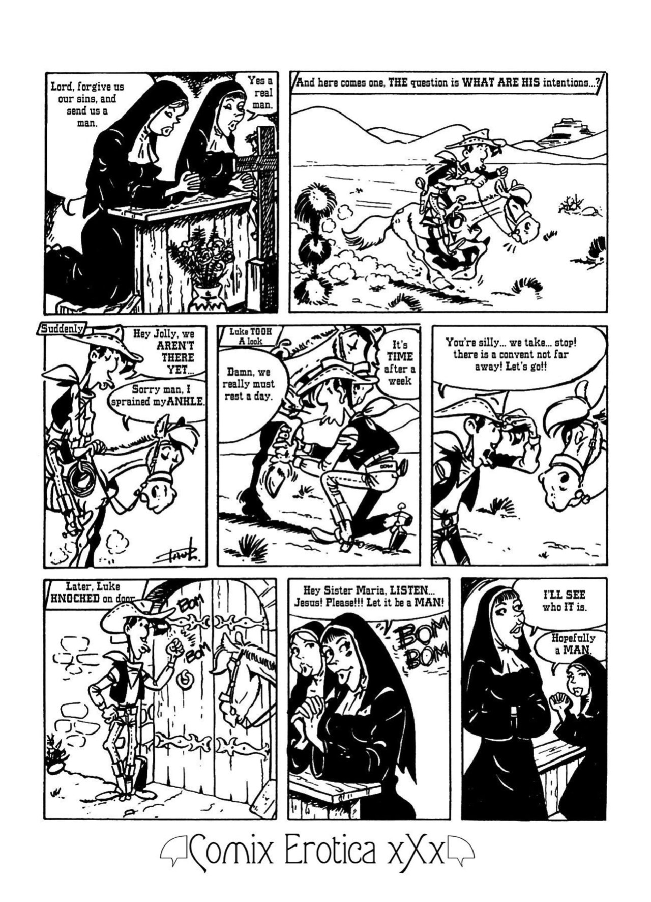 [Schuurmans] The Sex-Adventures of Lucky Luke [english]