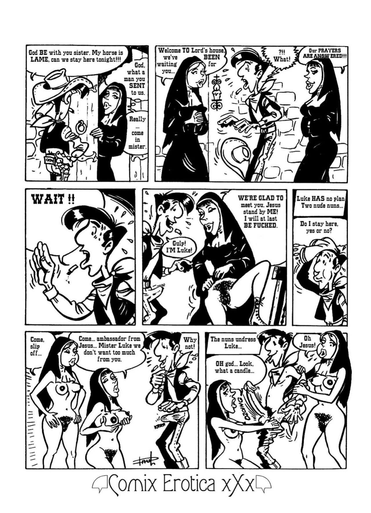 [Schuurmans] The Sex-Adventures of Lucky Luke [english]