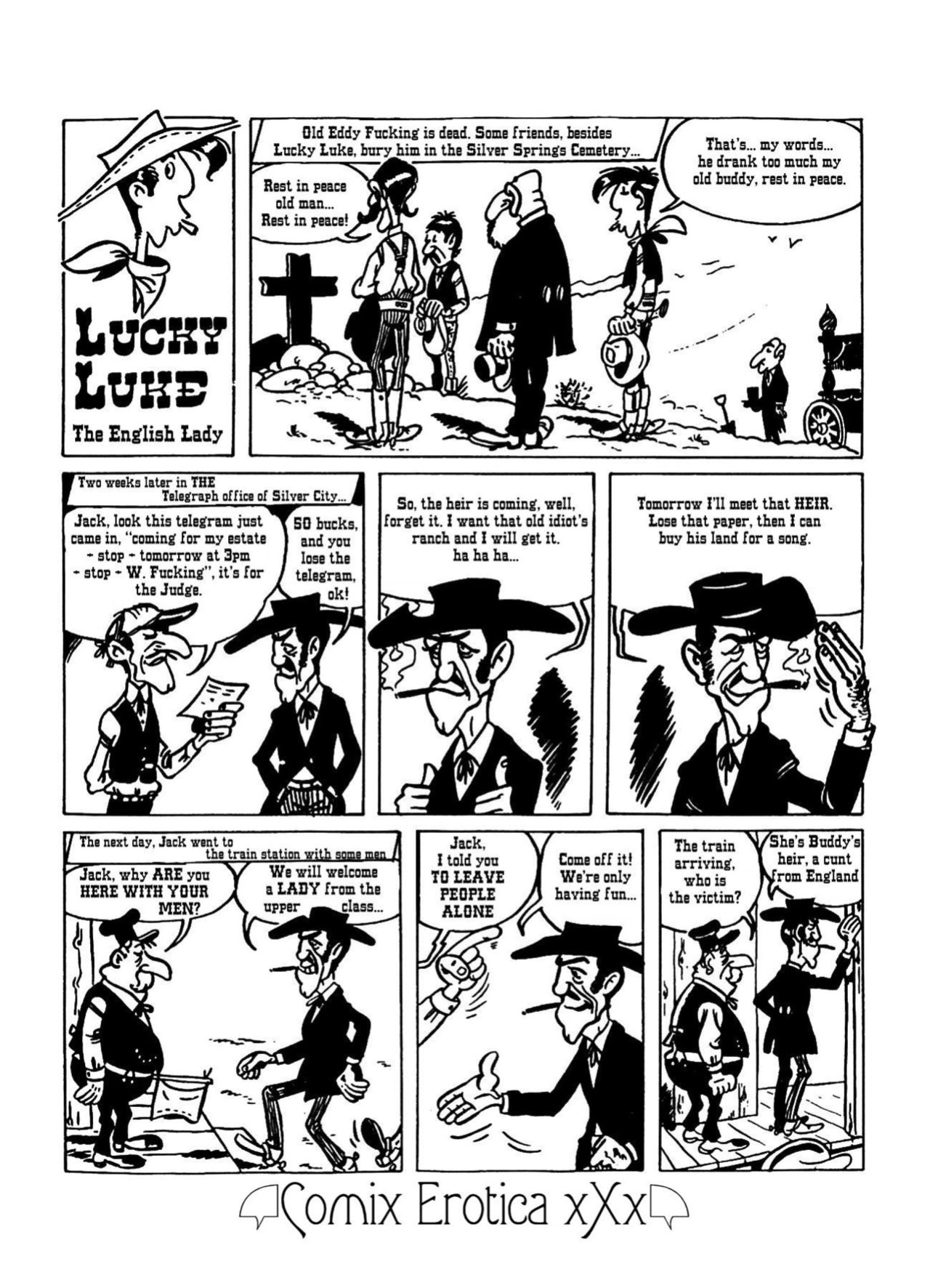 [Schuurmans] The Sex-Adventures of Lucky Luke [english]