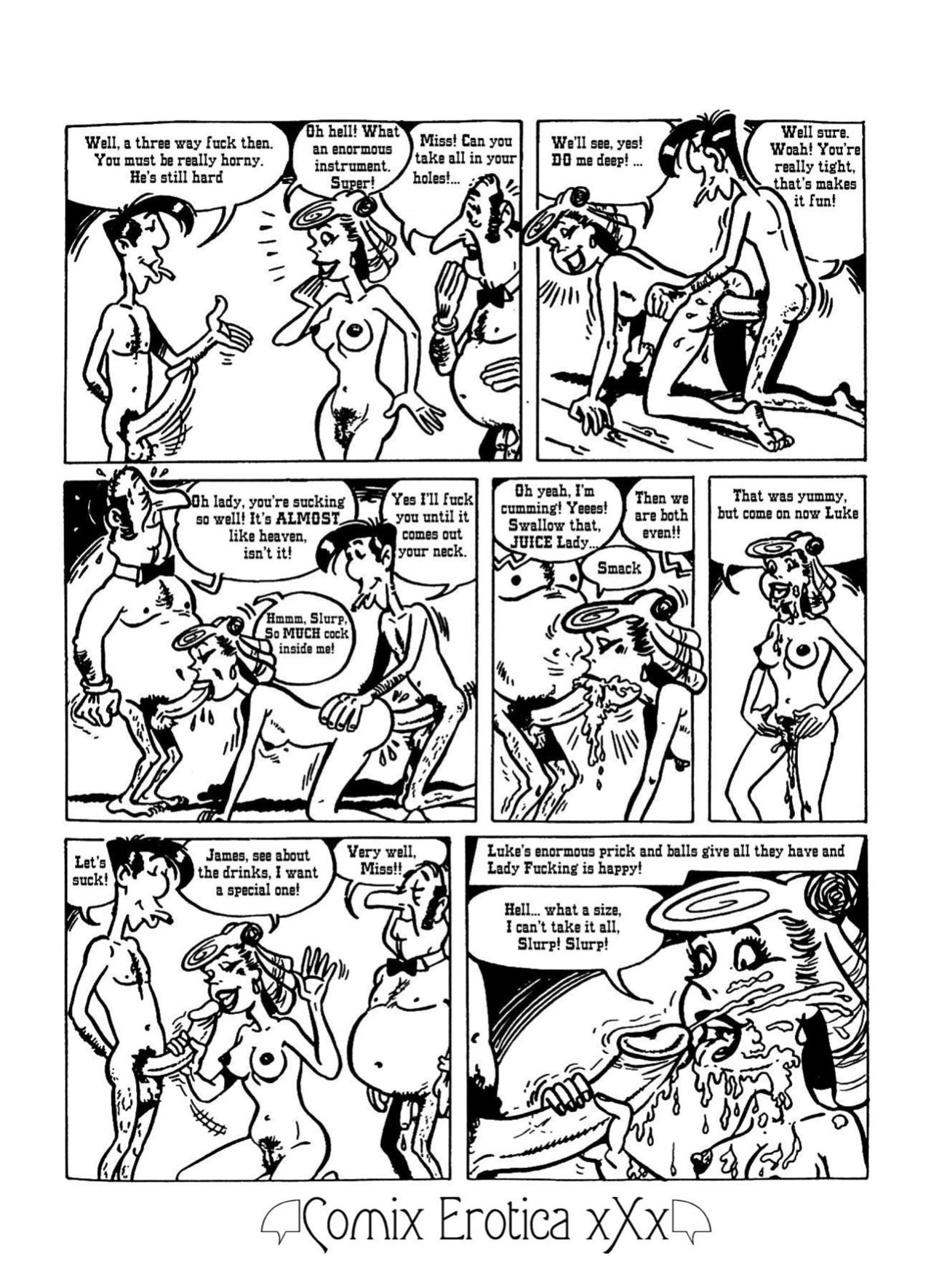 [Schuurmans] The Sex-Adventures of Lucky Luke [english]