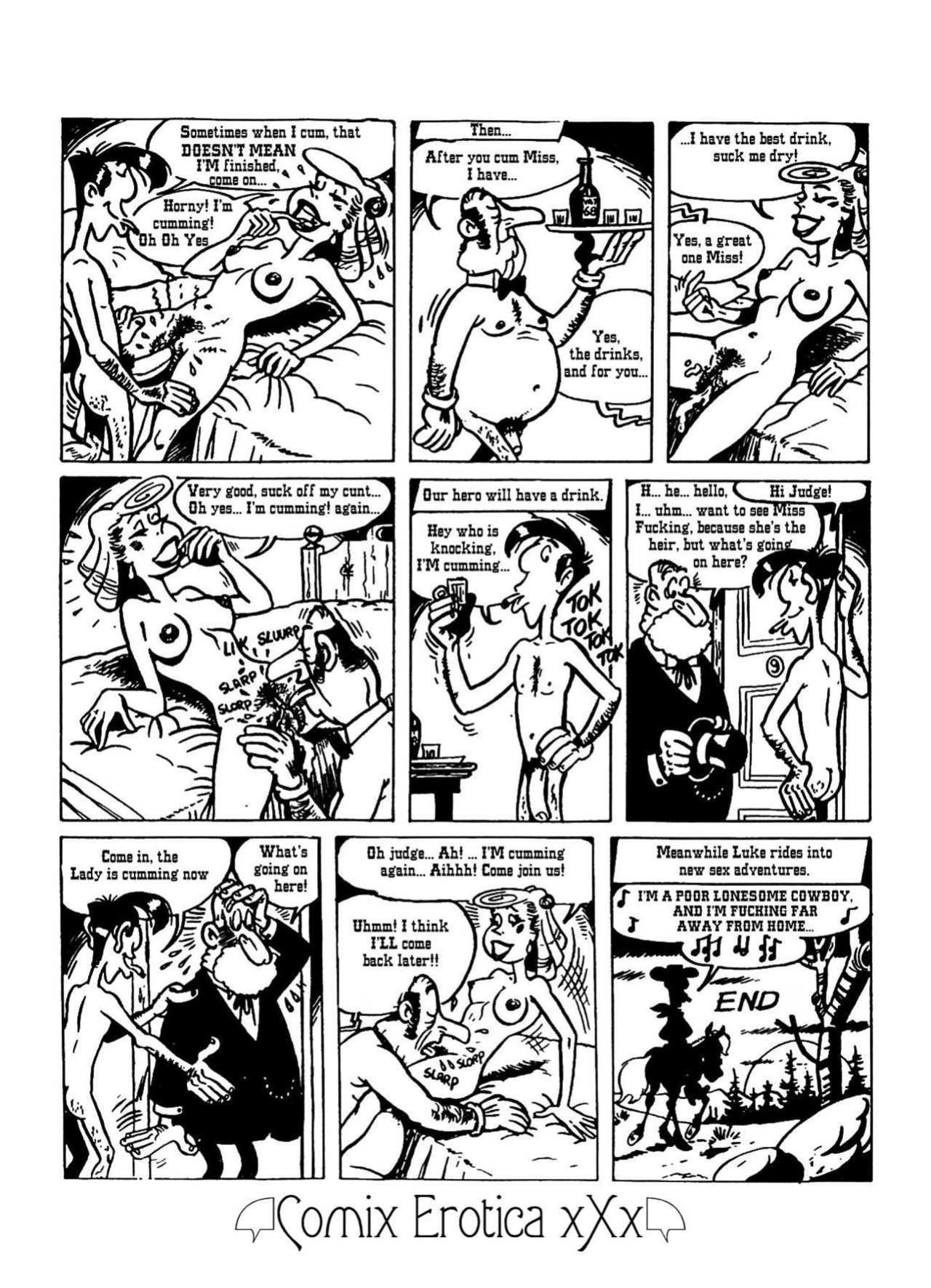 [Schuurmans] The Sex-Adventures of Lucky Luke [english]