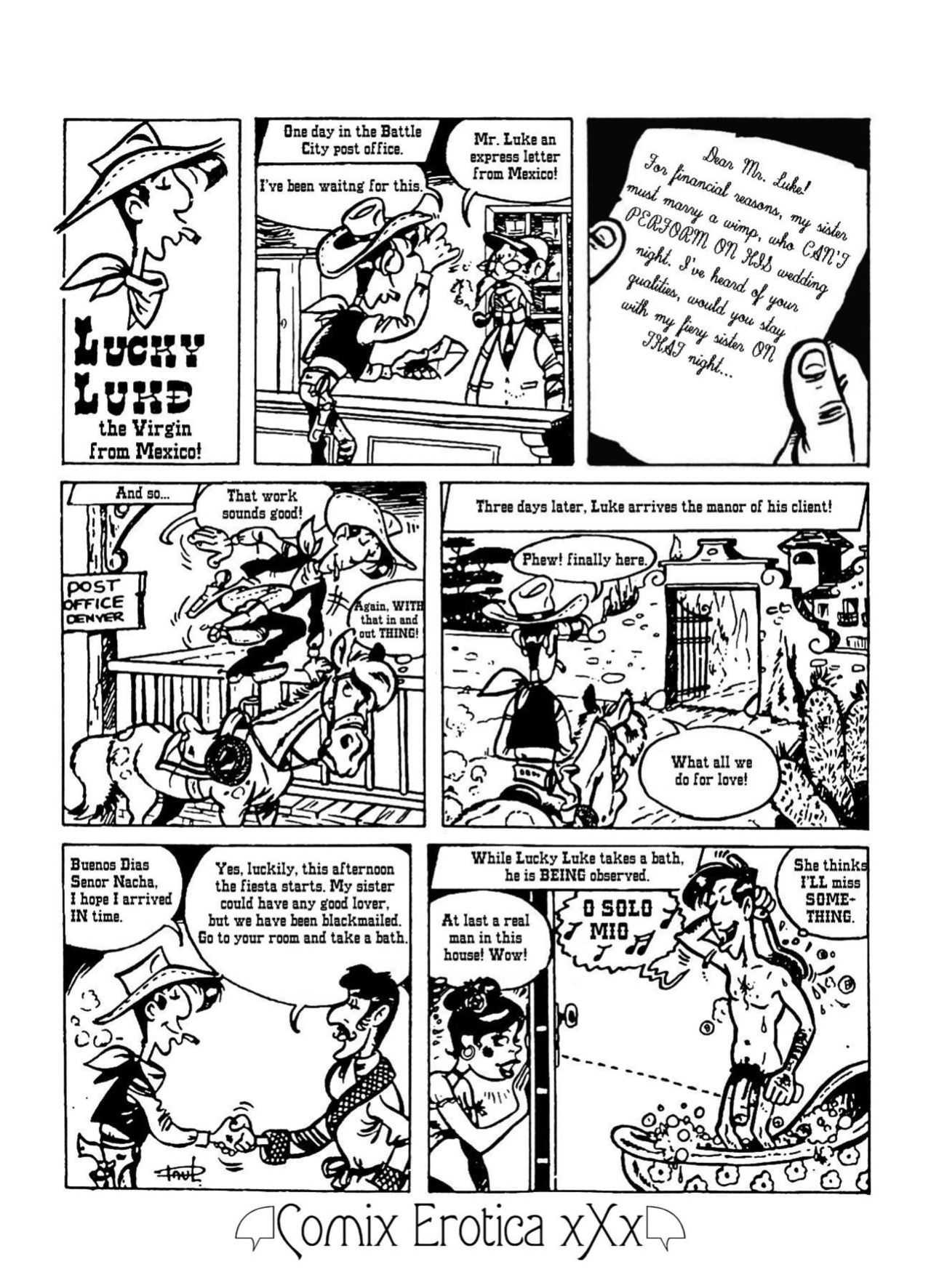 [Schuurmans] The Sex-Adventures of Lucky Luke [english]