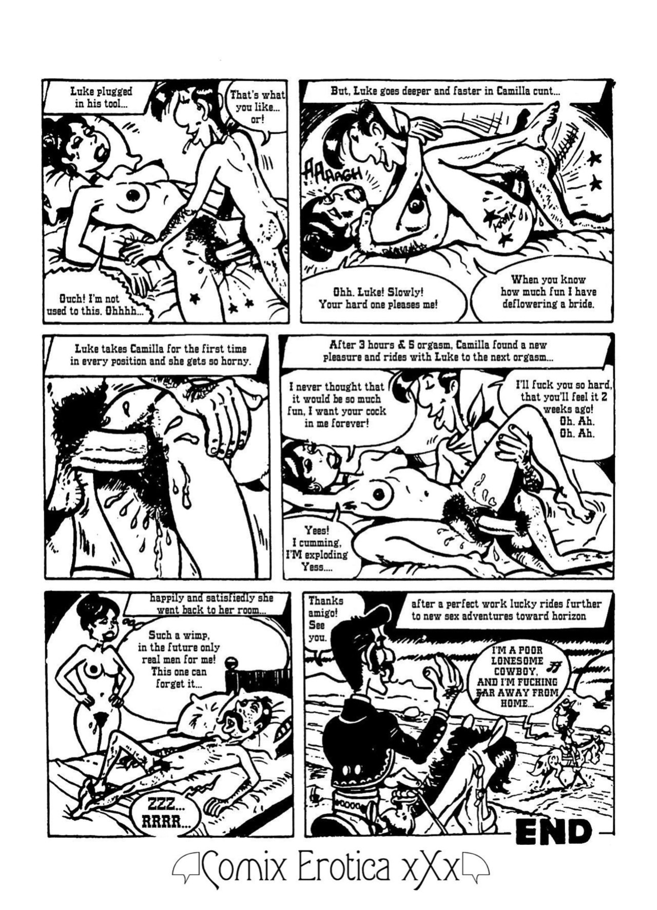 [Schuurmans] The Sex-Adventures of Lucky Luke [english]