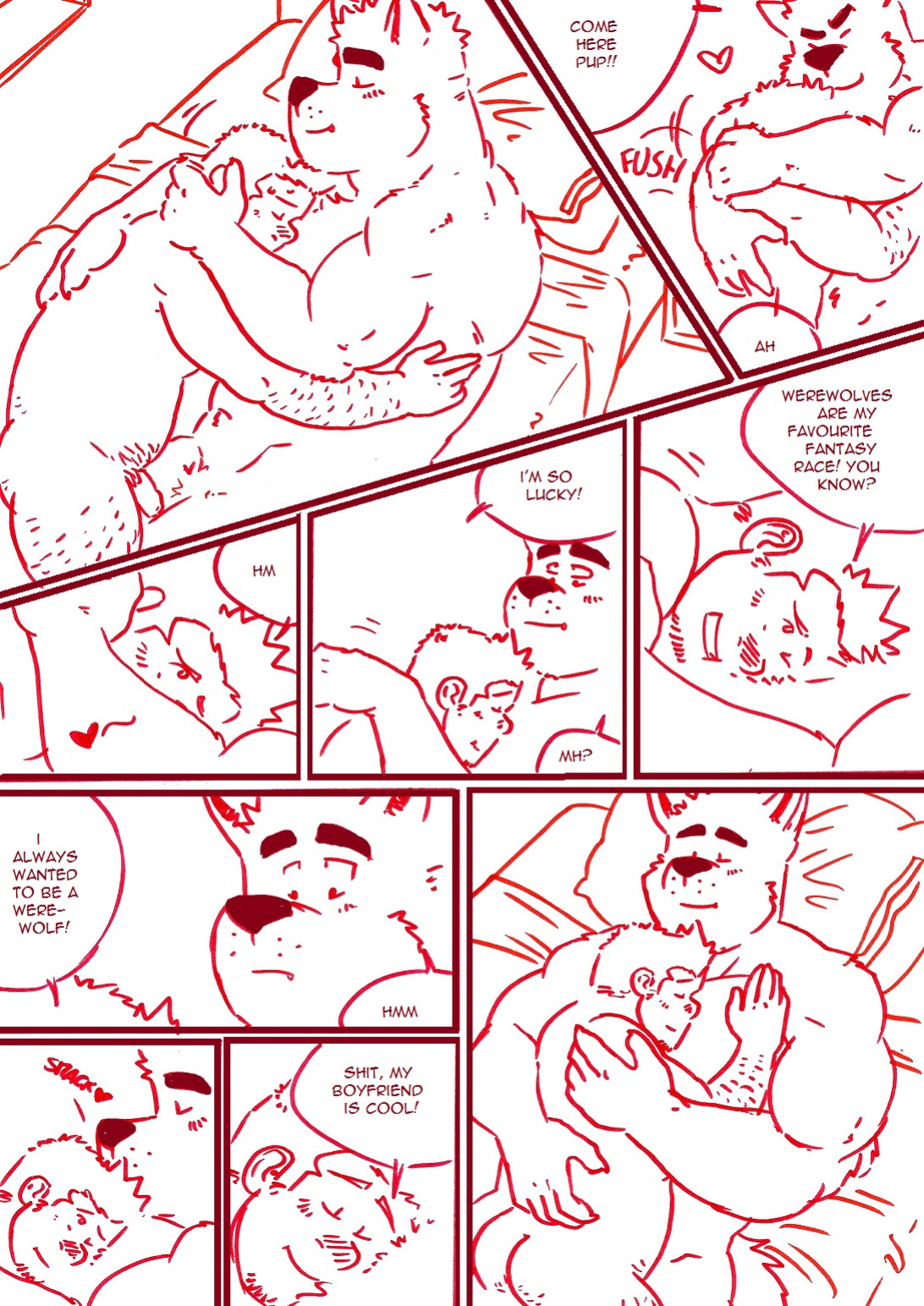 [husky92] Wolfguy 1 - Red