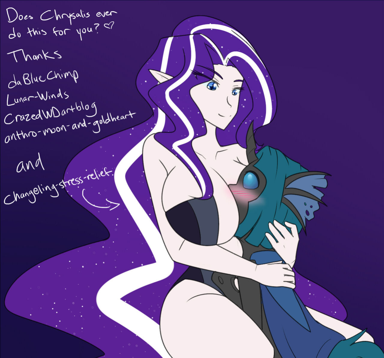 [JonFawkes] Strip Nightmare Rarity (My Little Pony: Friendship is Magic)