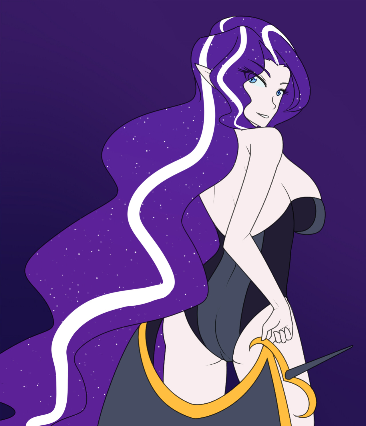 [JonFawkes] Strip Nightmare Rarity (My Little Pony: Friendship is Magic)